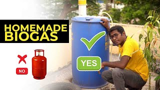 Make your own Bio gas to save money on LPG [upl. by Sander]