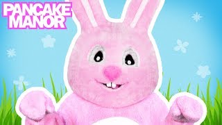 BUNNY HOP ♫ Dance Song for Kids  Pancake Manor [upl. by Idaline477]