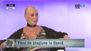 Ileana Iliescu fosta balerina amp Roxana Caraiman PR Opera Iasi  18 iunie 2015 [upl. by Yemaj]