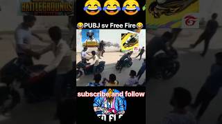 Free Fire vs PUBJ BJMI shorts shortsfeed freefireshorts gaming pubg [upl. by Prober]