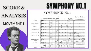 Mahler  Symphony no1 quotTitanquot movement 1 Score and Analysis [upl. by Ramirol]