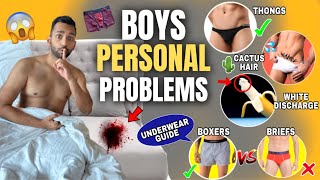 Boys Personal Problems Private UNDERWEAR GUIDE  Sleep Commando  How to Wash Your Private Parts [upl. by Anirbac508]