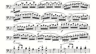 JeanLouis Duport Etude No 14 for Cello Score [upl. by Acsecnarf]