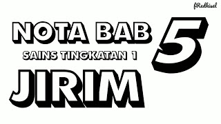 NOTA BAB 5 JIRIM  SAINS TINGKATAN 1  Fred Kisel [upl. by Ayotak271]