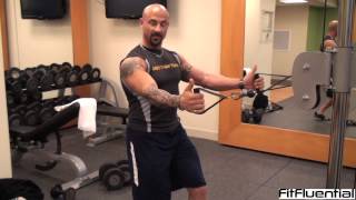 Full Body Workout with a Cable Crossover Machine [upl. by Nylecoj]