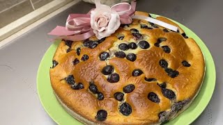 torta yogurt e mirtilli leggera e gustosa per chi ama i mirtilli [upl. by Ariamoy]