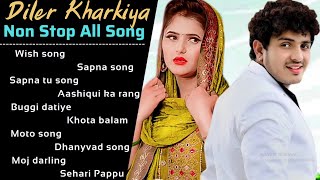 Diler Kharakiya All Song  New Haryanvi Songs Haryanavi 2021 Top Hits Best Song Collection Non Stop [upl. by Dranyar700]