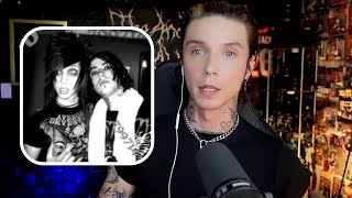 Andy Biersack on Ronnie Radke and Black Veil Brides Wild History [upl. by Kendy882]