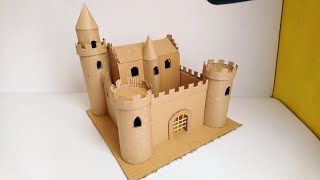 Como hacer un castillo de cartón medieval PLANTILLAS GRATIS [upl. by Angrist]