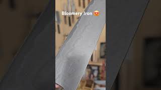 JNS Munetoshi Bloomery Iron 240mm Gyuto Beautifully polished by Maksim Enevoldsen [upl. by Natalia]