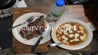 Souper du 6 sept [upl. by Anahsit]