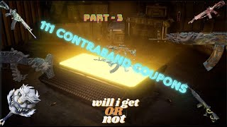 11 Contraband Crate Opening Pubg Pc using111 coupon will i get AZURE DRAGON or not Part3 [upl. by Prunella]