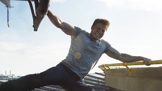 CAPTAIN AMERICA CIVIL WAR HELICOPTER SCENE AUDIENCE REACTION [upl. by Alek340]