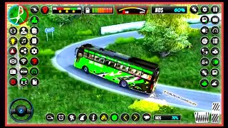 INDIAN BUS SIMULATOR OFFLINE 💥 BUS WALA GAME OFFROAD 🚚 ANDROID GAMEPLAY [upl. by Ecinaj]