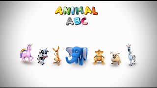 Animal ABC Song  Official Sound Track Animal ABC App [upl. by Raseac]