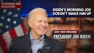 Biden In Political Freefall On Morning Joe [upl. by Alael]