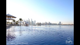 One of a kind apartment on the Palm Jumeirah Dubai  Oceana Residences 🤩🤩 [upl. by Rockwell]