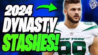 8 Players To Stash For 2024  Dynasty Fantasy Football 2023 [upl. by Catriona]