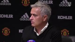 Jose mourinho interview Respect Man Respect😂😂😂 [upl. by Eilliw17]