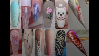 How to designs beautiful nails for 2024 💅 nails nailarttutorial nailartathome easy [upl. by Iahk440]