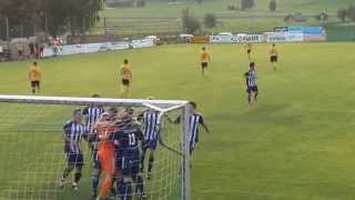 Torhüter erzielt Tor aus 80 Metern  Goalkeeper scores Distance 80 metres [upl. by Anuahs173]