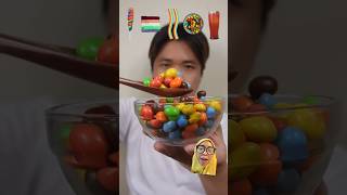 MAKAN PERMEN COKLAT SESUAI EMOJI‼️ mukbang pewarnamakanan dubber comedy [upl. by Meter326]