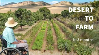 How He Turned Desert Sand Into Fertile Farm Land In 3 Months [upl. by Gonzalo]