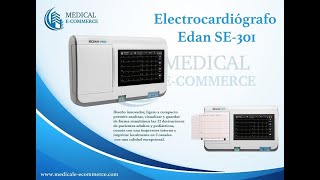 Electrocardiógrafo SE301 EDAN [upl. by Kcaj99]