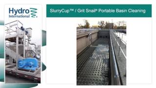 SlurryCup and Grit Snail Portable Grit Removal System from Hydro International [upl. by Edmond]