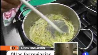 Receta de Bacalao con puerros y pinones ED [upl. by Sone206]