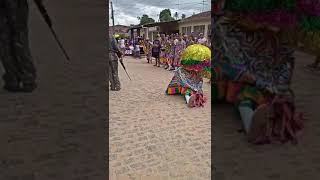 chegada do caboclo do Maracatu onça dourada carnaval 2024 [upl. by Enyluqcaj]