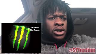 Eminem  The Sauce  Benzino Diss REACTION [upl. by Nappy]