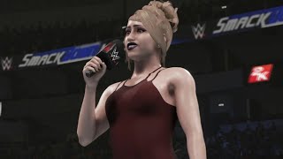 WWE 2K19  LYA PROMO FLORIANE  TEAM DANGEROUS   SmackDown Live [upl. by Yliram]