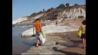 Visitiamo la Scala dei Turchi a Realmonte AG [upl. by Soane]