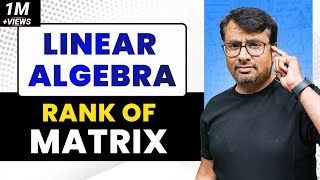 Rank Of Matrix  How to find Rank of Matrix  MATRICES  Linear Algebra [upl. by Gut]