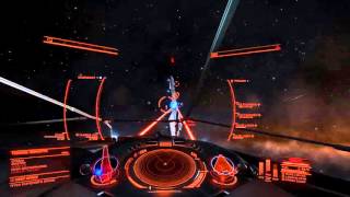 Elite Dangerous  FerdeLance vs Federal Corvette [upl. by Ientruoc]