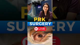 LIVE PRK Surgery [upl. by Lello]