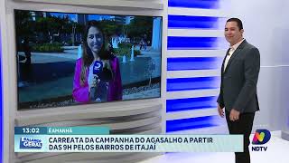 Carreata da Campanha do Agasalho acontece amanhÃ£ em ItajaÃ­ [upl. by Schenck707]