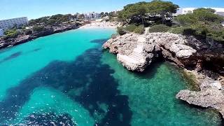 Cala Dor Mallorca drone footage [upl. by Froh592]