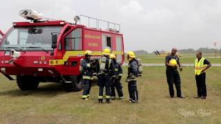 Aerodrome Firefighting Trinidad And Tobago Fire Service [upl. by Eilhsa]