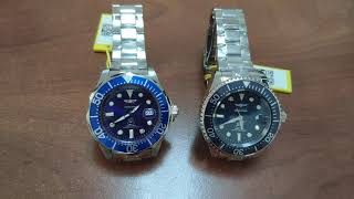 Обзор INVICTA GRAND DIVER 18160 3045 Увеличенный Rolex Submariner [upl. by Alyos8]