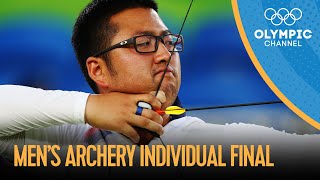 Mens Archery Individual Finals  Full Replay  Rio 2016 Replays [upl. by Leilamag]