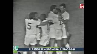 São Paulo 2 x 2 Santos Campeonato Paulista 1967 [upl. by Butch873]