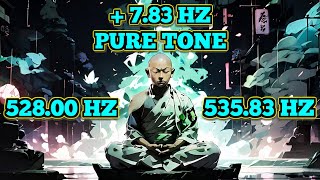 783 Hz Schumann Resonance Healing Binaural Beats on 528 Hz Solfeggio Frequency [upl. by Shayn]