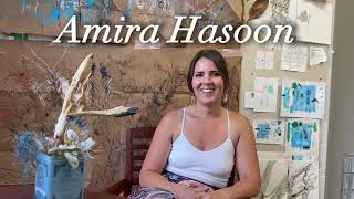 Amira Hasoon Artist in Residence Interview [upl. by Ng67]