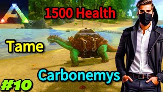 Taming this 1500 Health of carbonemys Ark survival evolved mobile 10 [upl. by Ahseit]