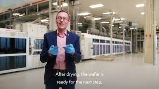 Digital Factory Tour through the Meyer Burger solar cell and module production in Germany [upl. by Anawik]