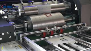 Automatic Box Window Patching Machine [upl. by Caasi]