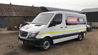 Mercedes Sprinter  Internal Racking Dead Locks Hand Wash Roof Vent [upl. by Nor]