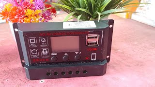 PWM Solar charge controller 30amp charge controller [upl. by Kalikow]